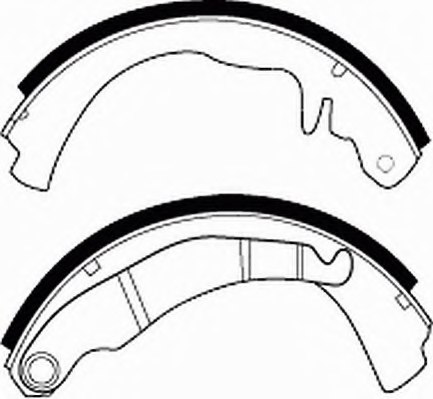 FERODO FSB33 Brake Shoe Set